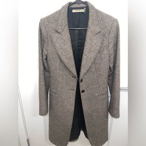 Vintage Balenciaga tailored open front coat. French size 38 US size xsmall